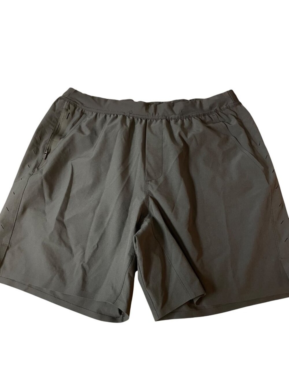 Ten Thousand The Interval Short 7" Inseam Unlined Black Sz LG Athletic